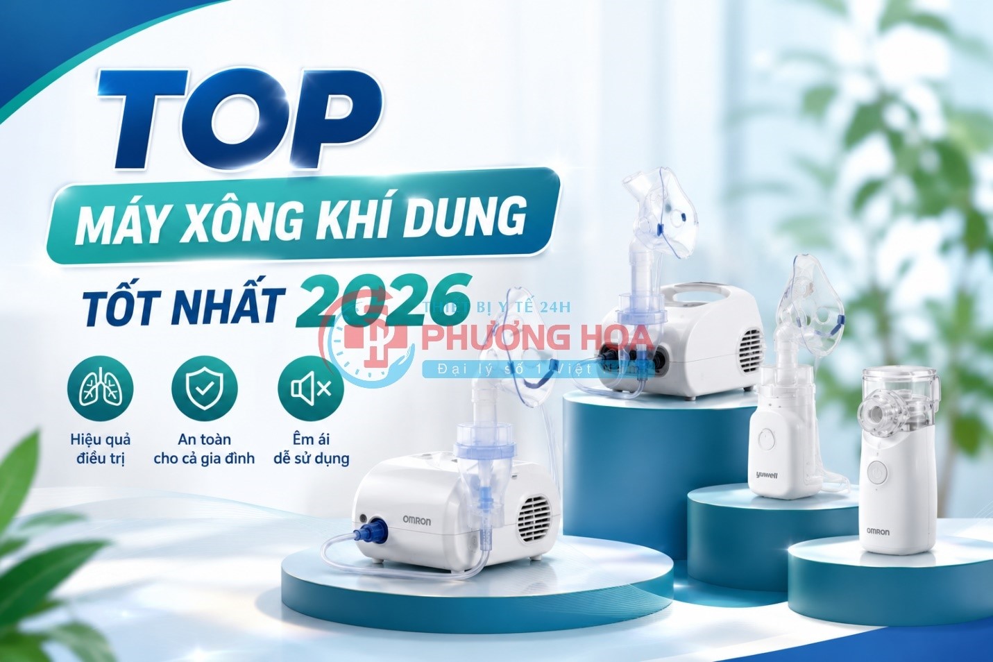 máy xông khí dung tốt nhất 2026